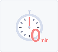 移動時間・待ち時間ゼロ