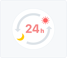 24時間いつでも予約